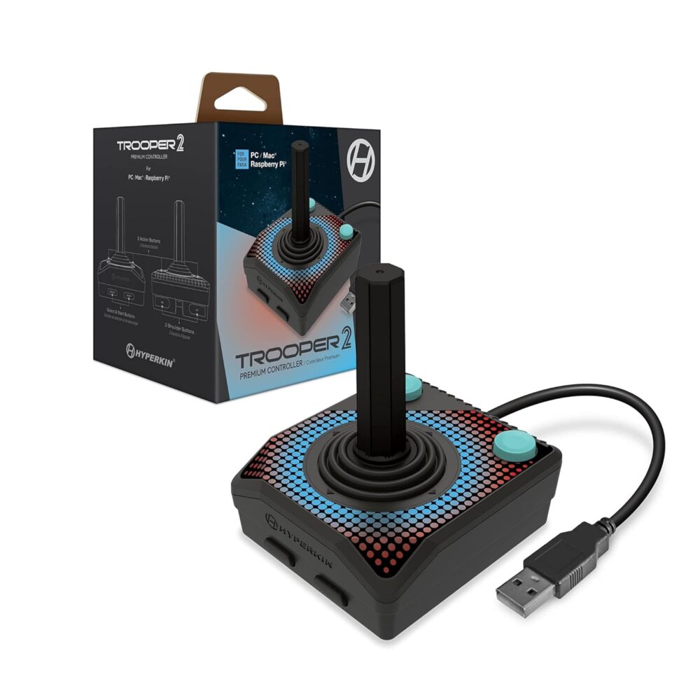 Hyperkin Trooper 2 Premium USB Game Controller for PC, Mac, Linux - Image 2