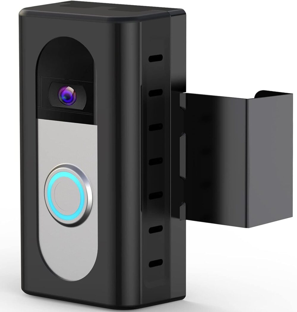 KIMILAR Anti-Theft Video Doorbell Mount Compatible with Ring/Blink Wireless Video Doorbell, Adjustable Mounting Bracket Accessories for Houses, Apartments, Businesses, Not for Security Door - Image 2