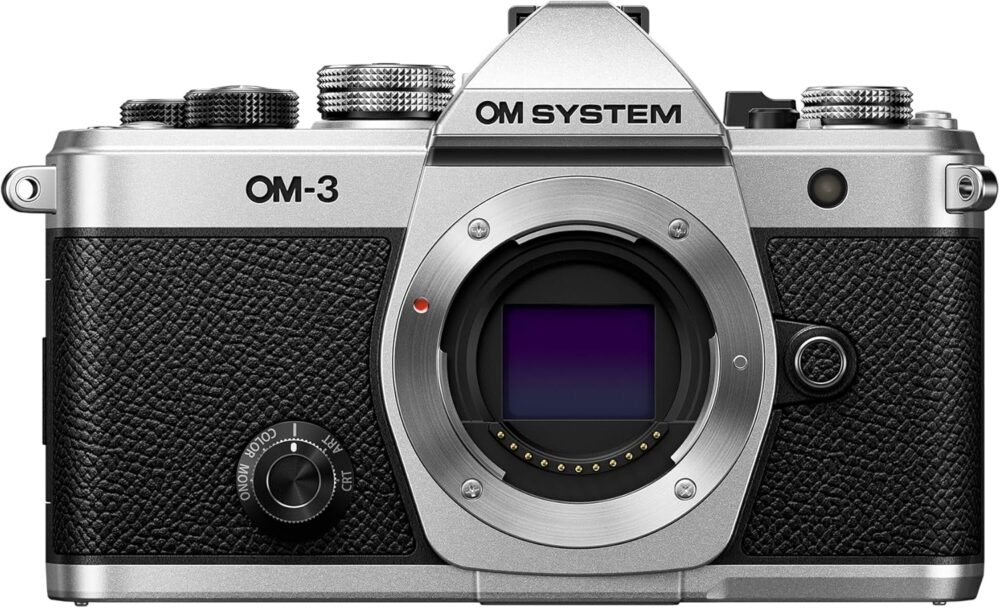 OM System Om-3 Mirrorless Micro Four Thirds Lens System Camera with Backside-Illuminated Stacked Live MOS Sensor and Built-in 5-Axis Sensor-Shift Image Stabilization - Image 2