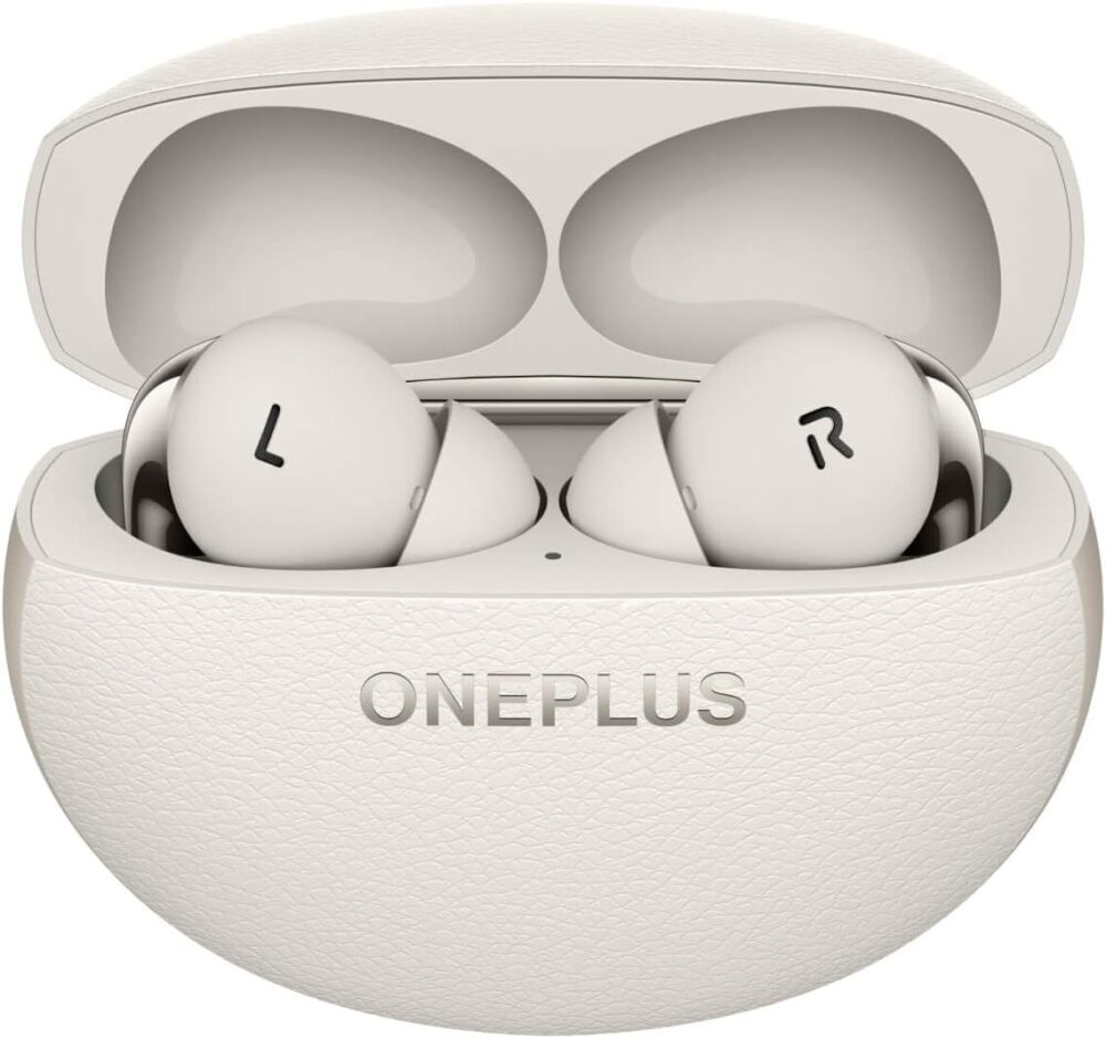 OnePlus Buds Pro 3, Wireless Bluetooth Earbuds, Noise Canceling Earbuds, Deep Bass, Immersive Sound, Up to 44 Hour Playtime with Charging case, Lunar Radiance - Image 2