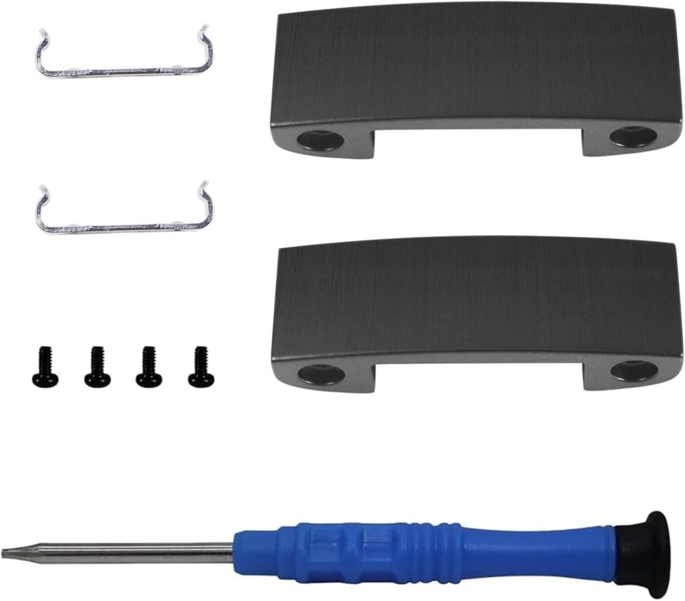 Studio Pro Hinge Replacement Metal Repair Parts Compatible with Beats Studio Pro Wireless Headphone,Durable Repair Kit Replacement Headband Metal Folding Hinge Clip Cover Pin Repair Parts Set（Black） - Image 2