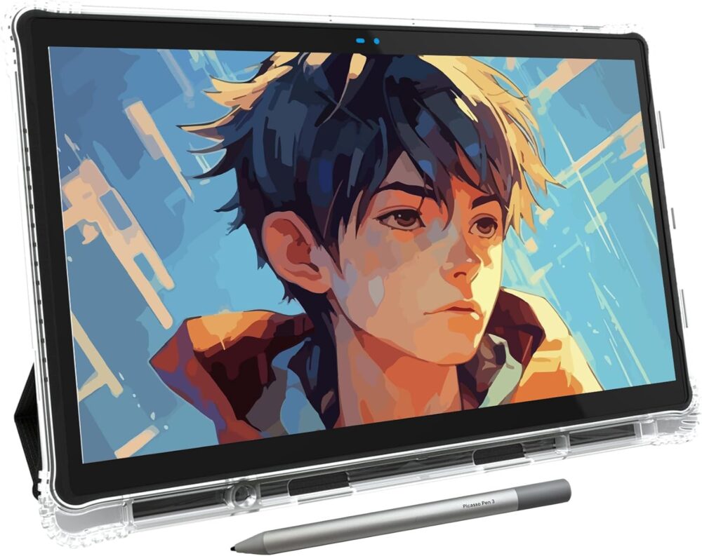 X11 Drawing Tablet • PicassoTab • No Computer Needed • 11" Screen • Drawing Apps & Tutorials • Stylus Pen • Portable • Standalone • Best Gift for Beginner Digital Graphic Artist • PX11 - Image 2