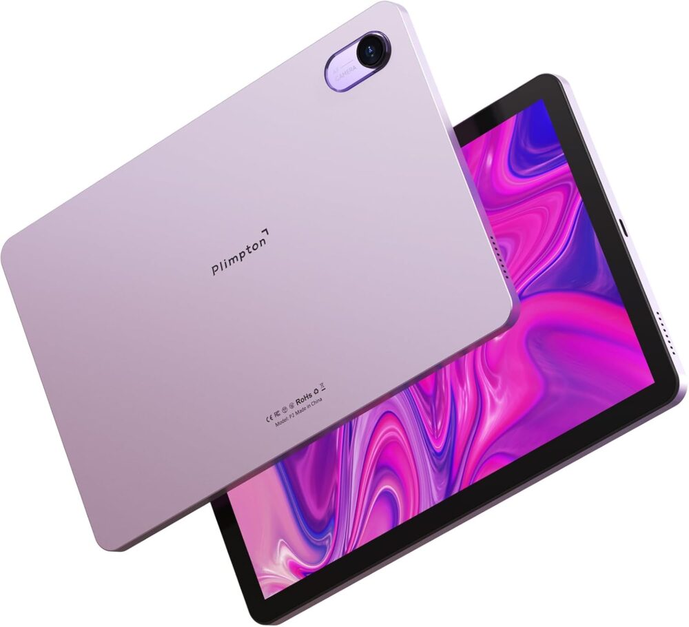 plimpton 2025 AI-Powered 10 Inch Android 15 Tablet – 24(8+16) GB RAM+128GB ROM, Octa-Core CPU, Intelligent HD Display, Gesture Control, Eye Protection, Upgraded 7500mAh Battery, PlimPad P2 - Image 2