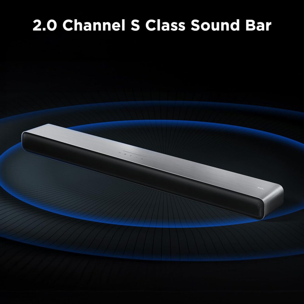 TCL S45H S Class 2.0 Channel Sound Bar with Dolby Atmos, DTS Virtual:X, Bluetooth Music Streaming, and Auto Room Calibration - Image 4