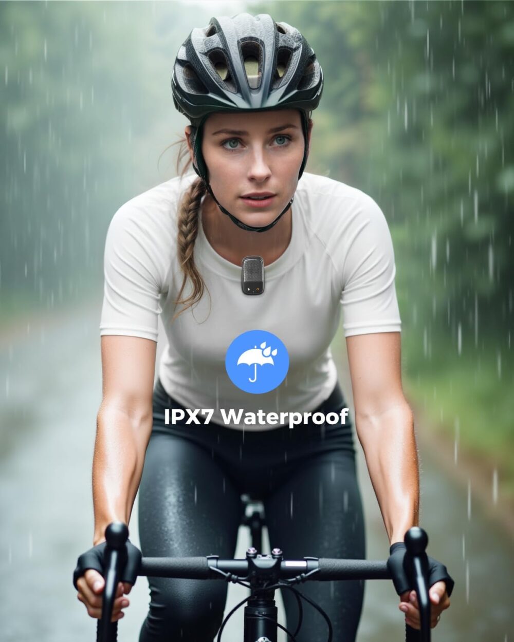 SUPERONE 2025 Upgrade Wearable Bluetooth Speaker with Voice Assistant & Mic, IPX7 Waterproof Clip-on Portable Speaker, TWS Pairing, Up to 30H of Play, Supports Siri/Google/Alexa - Image 8