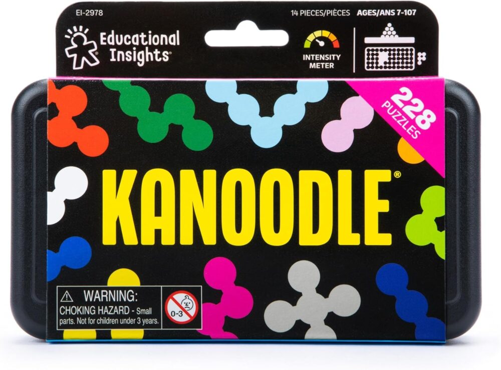 Educational Insights Kanoodle 3D Brain Teaser Puzzle Game, Featuring 200 Challenges, Easter Basket Stuffers for Kids, Gift for Ages 7+ - Image 3