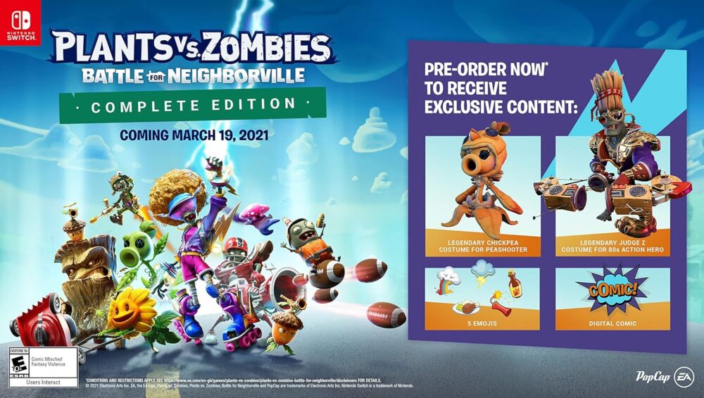 Plants Vs Zombies Battle for Neighborville Complete Edition - Nintendo Switch - Image 3