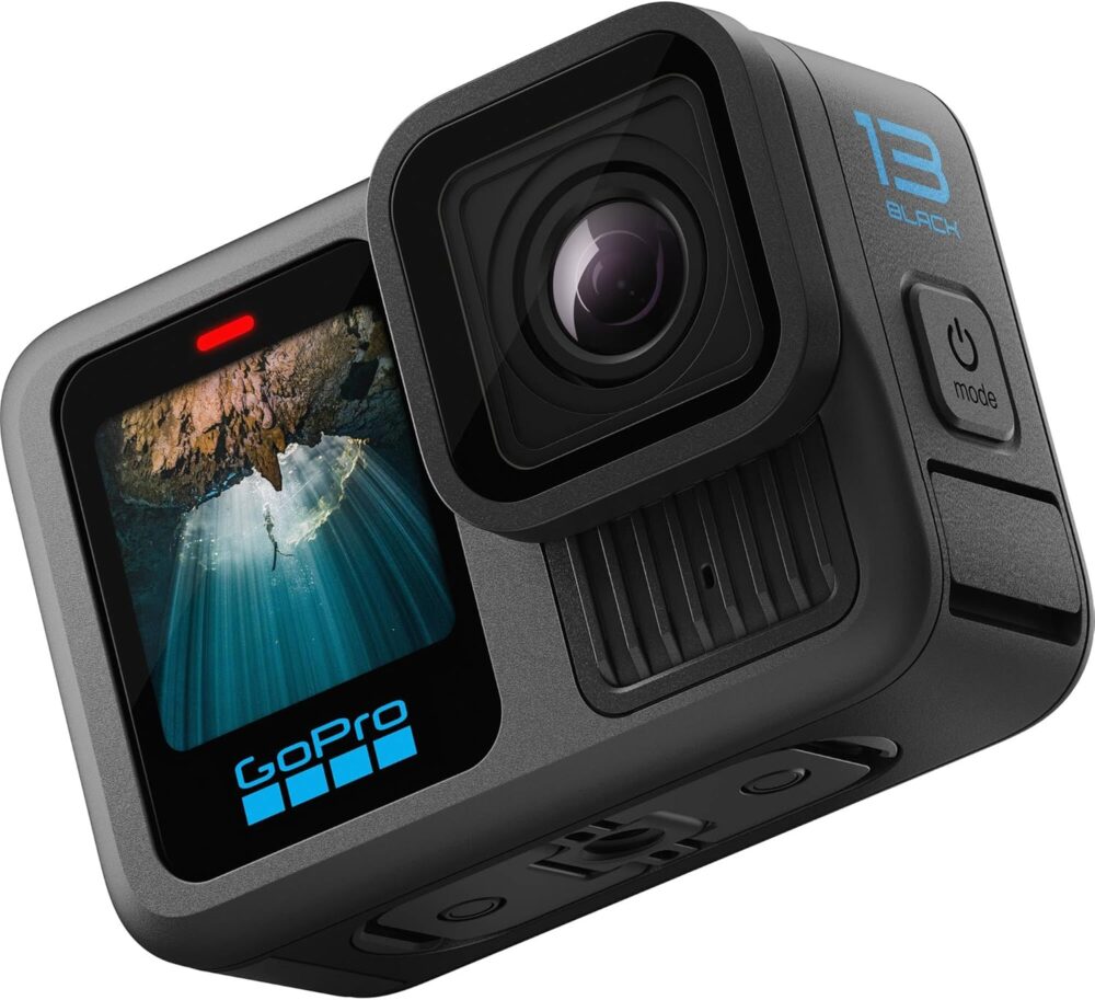 GoPro HERO13 (Hero 13) Black - Waterproof Action Camera with 5.3K Ultra HD Video, 27MP Photos, Live Streaming, Webcam, Stabilization + 128GB Card, 50 Piece Accessory Kit - Bundle - Image 5