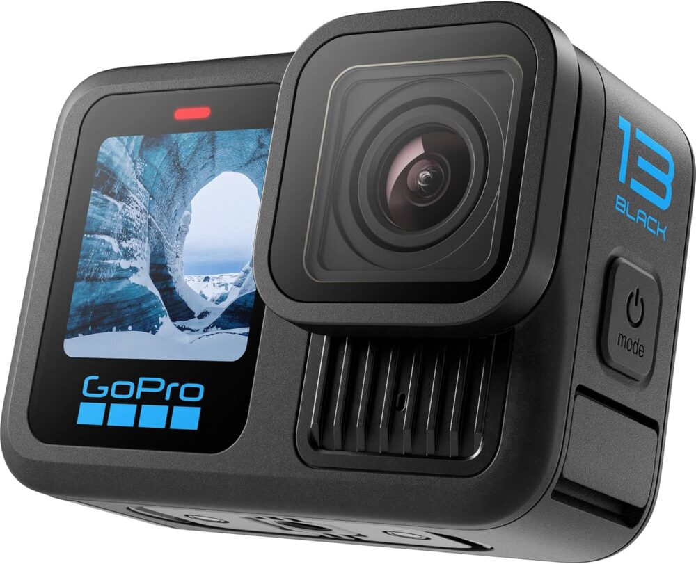 GoPro HERO13 (Hero 13) Black - Waterproof Action Camera with 5.3K Ultra HD Video, 27MP Photos, Live Streaming, Webcam, Stabilization + 128GB Card, 50 Piece Accessory Kit - Bundle - Image 6