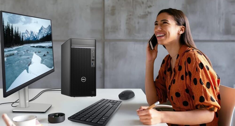 Dell Optiplex Desktop Plus Computer, Intel Core i9-12900K, 64GB RAM, 2TB NVMe PCIe SSD, Nvidia Quadro P1000 4GB Graphics, 4 x Mini-DisplayPort, HDMI, AX Wi-Fi, BT, USB C, Windows 11 Pro, Black Tower - Image 6