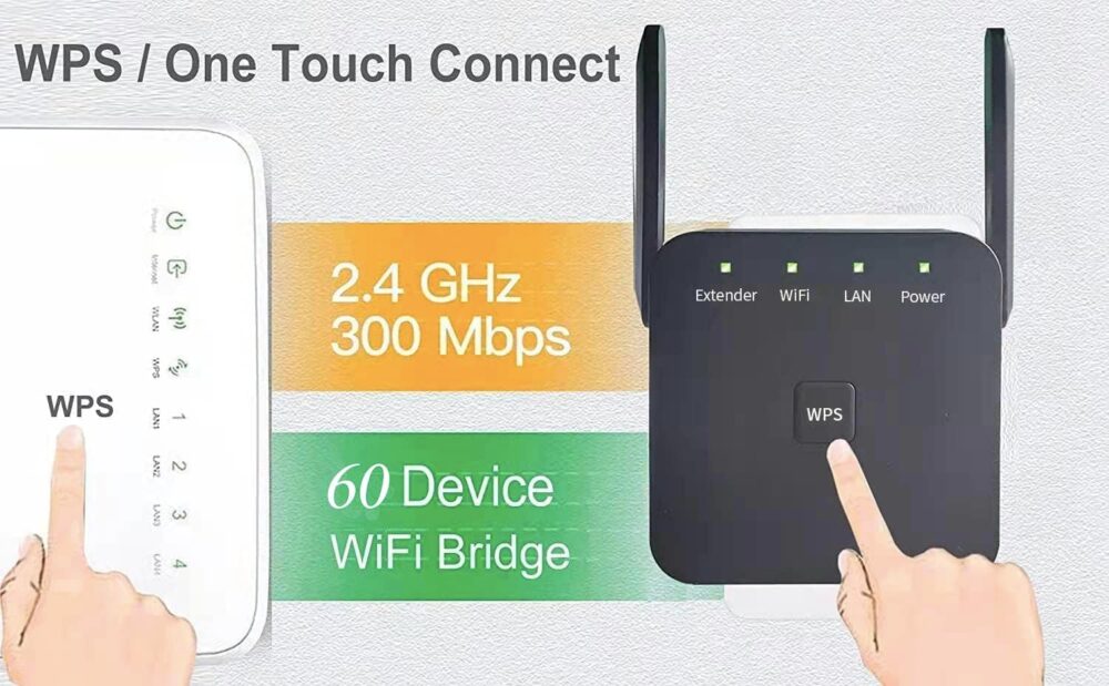2025 Fastest WiFi Extender, WiFi Repeater, WiFi Booster, Covers Up to 10000 Sq.ft and 60 Devices, Internet Booster - with Ethernet Port, Quick Setup, Home Wireless Signal Booster - Image 3