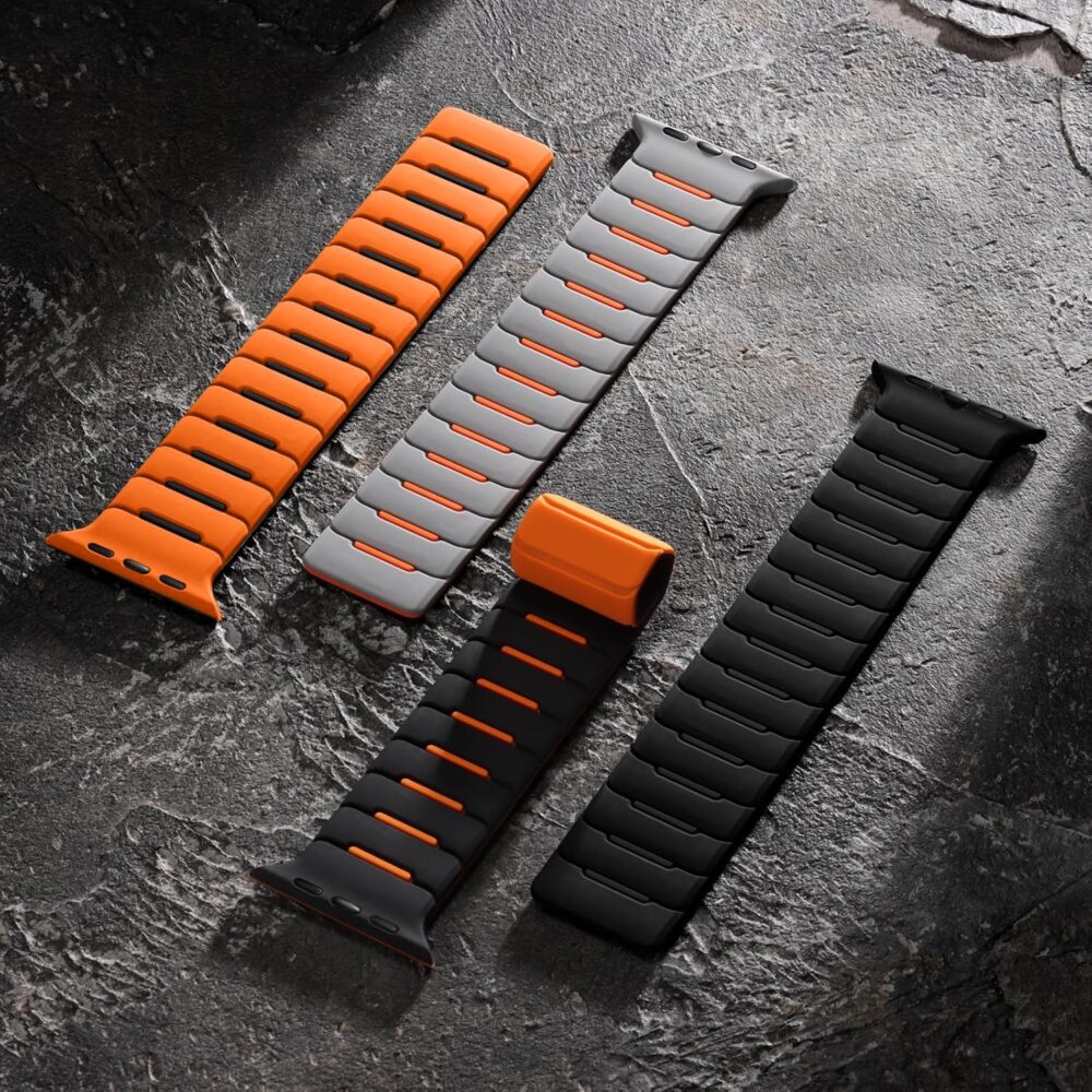 Easuny Sport Magnetic Band Compatible with Apple Watch Ultra 2/Ultra Band for Men 49mm 46mm 45mm 44mm 42mm, Silicone Waterproof Loop Strap for iWatch Series SE 10 9 8 7 6 5 4 3 2 1 - Image 10