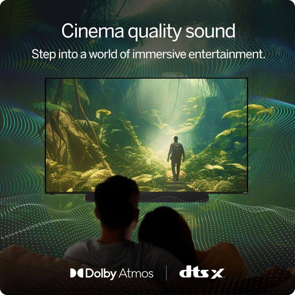 VIZIO 5.1 Soundbar SE, Wireless Subwoofer, Surround Sound w/Dolby Atmos & DTS:X, Bluetooth Speaker, QuickFit™ Compatible – SV510X-08 (New, 2024 Model) - Image 6