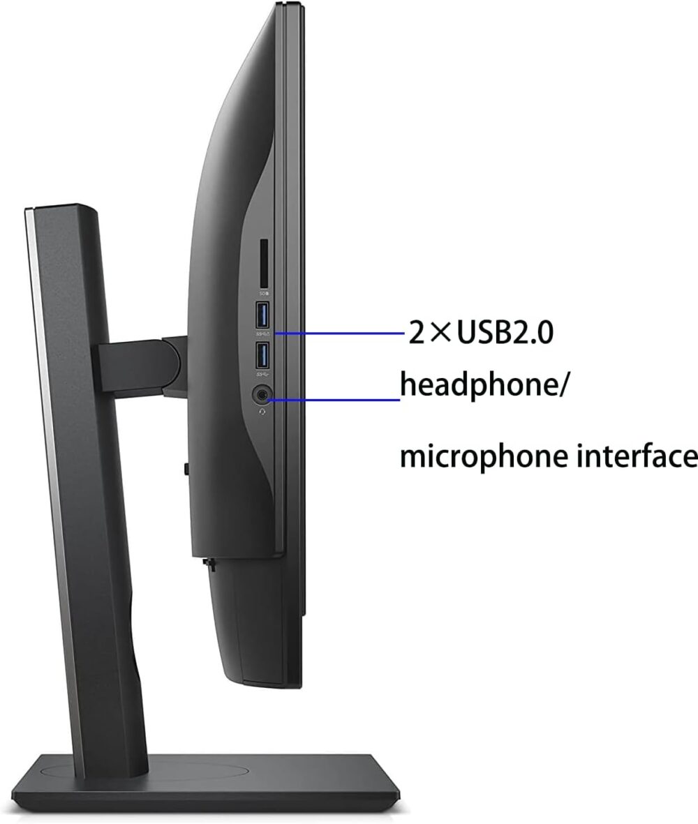 Dell OptiPlex 5250 All-in-One Desktop Computer, 21.5" FHD(1920x1080), Intel G4560 3.5GHz, 8GB RAM, 256GB SSD, Keyboard&Mouse, WiFi, Windows 10 pro(Renewed) - Image 5