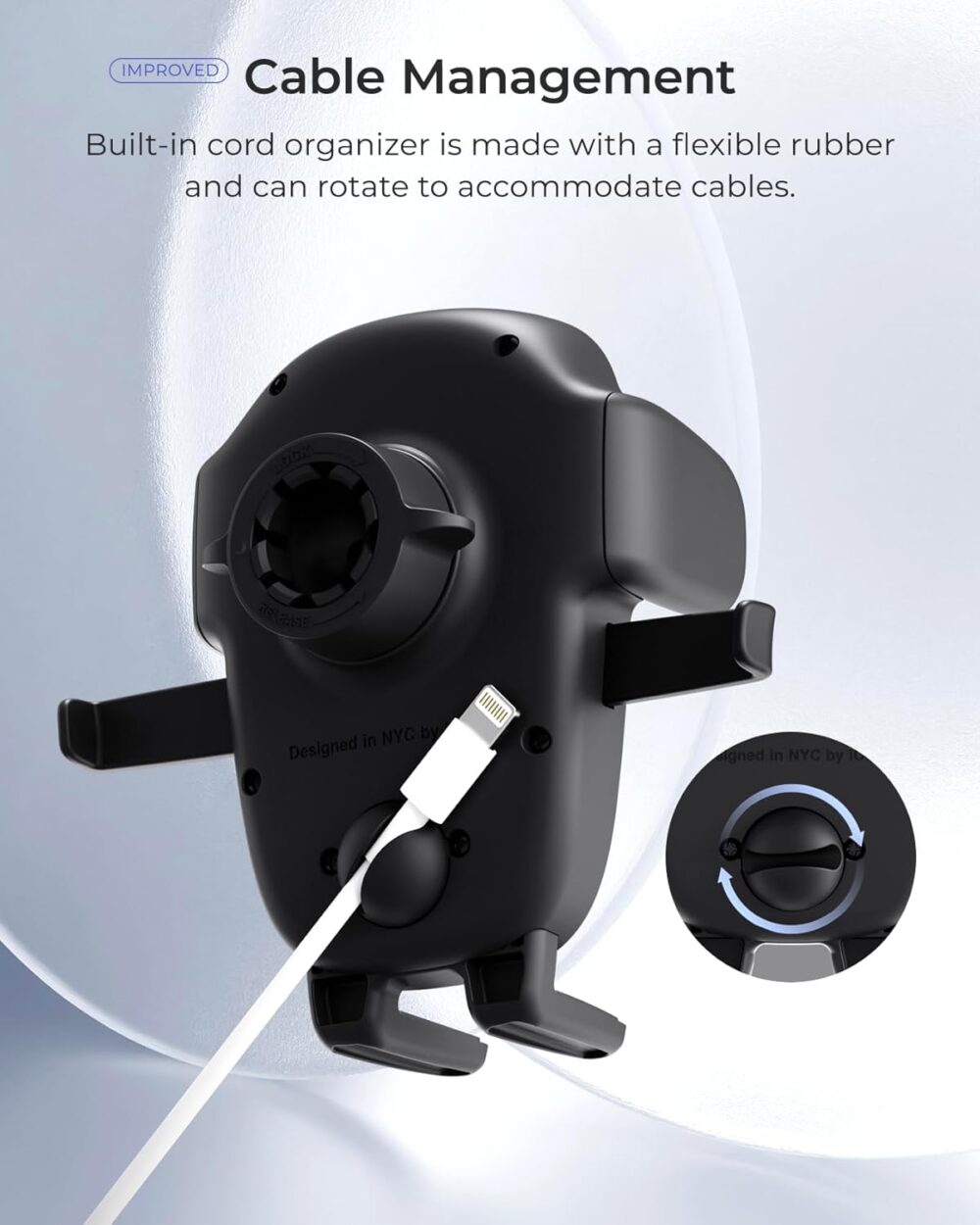 iOttie Easy One Touch Advanced Universal Car Mount Dashboard & Windshield Suction Cup Phone Holder for iPhone Samsung, Google, All Smartphones - Image 5