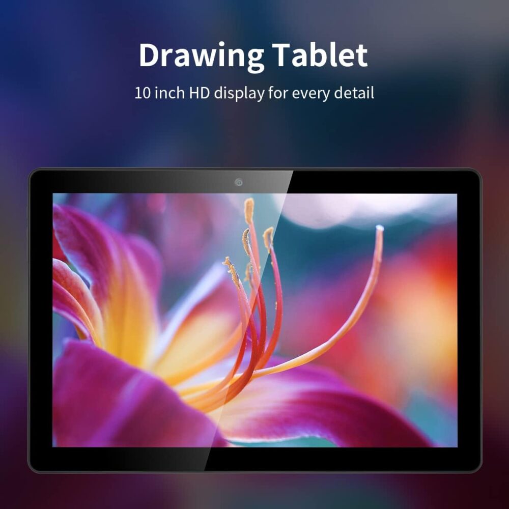 RubensTab T11 Pro standalone Drawing Tablet No Computer Needed,10.1 inch FHD Display,Octa-Core CPU,Pre-Installed Drawing Apps & Tutorials,More Bonus Items for Beginners, Artists, Students - Image 3