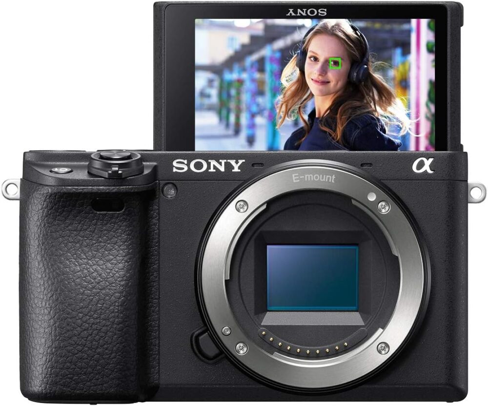Sony Alpha a6400 Mirrorless Camera: Compact APS-C Interchangeable Lens Digital Camera with Real-Time Eye Auto Focus, 4K Video & Flip Up Touchscreen - E Mount Compatible Cameras - ILCE-6400/B Body - Image 3