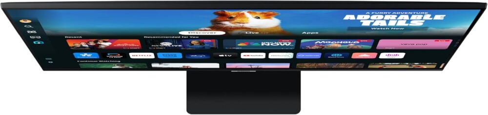 SAMSUNG 27-Inch M5 (M50D) Series FHD Smart Monitor with Streaming TV, Speakers, HDR10, Gaming Hub, Multiple Ports, Workout Tracker, Vision Accessibility Tools, LS27DM500ENXGO, 2024 - Image 4