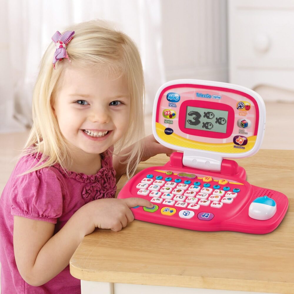 VTech Tote and Go Laptop, Pink - Image 4