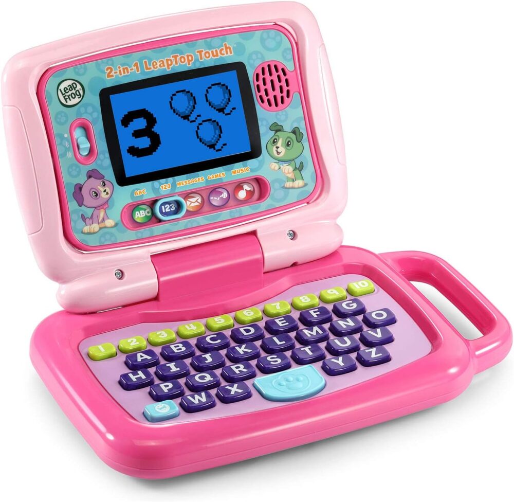 LeapFrog 2-in-1 LeapTop Touch, Pink - Image 3