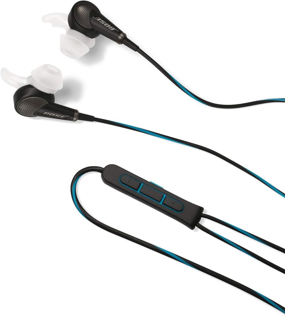 Bose QuietComfort 20 Acoustic Noise Cancelling Headphones, Compatible with Apple Devices, Black (Renewed) - Image 3