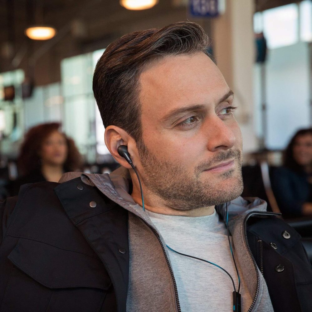 Bose QuietComfort 20 Acoustic Noise Cancelling Headphones, Compatible with Apple Devices, Black (Renewed) - Image 7