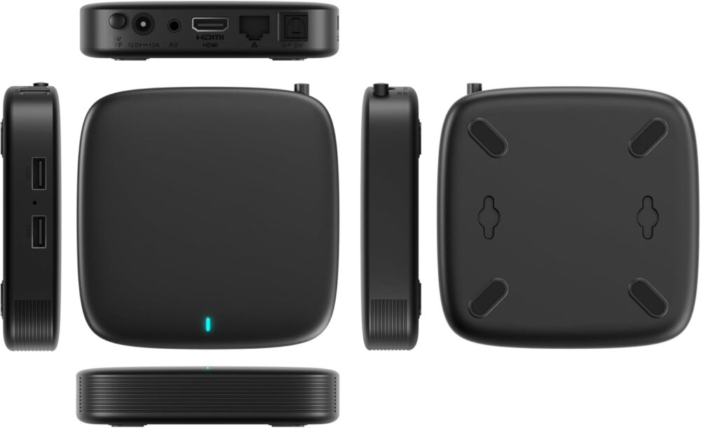 MAG555 Streaming Media Player Google TV™ 2025 | 4K HDR | Voice Remote | Dual-Band Wi-Fi | Chromecast Built-in | HDMI + AV Output - Image 4