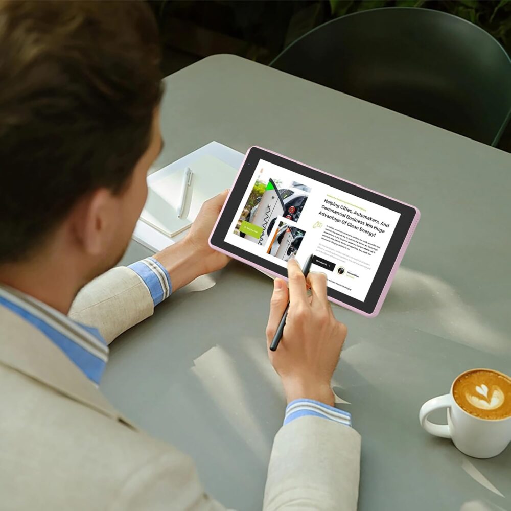 Tablet Android 15, 7 inch Tablet, 6GB RAM+32GB ROM/ 1TB Expandable Tableta, 1.6Ghz Quad-core Processor Computer, 1024 * 600 IPS 7'' HD Touch Screen, 5MP Camera, WiFi, Game, Bluetooth - Image 9