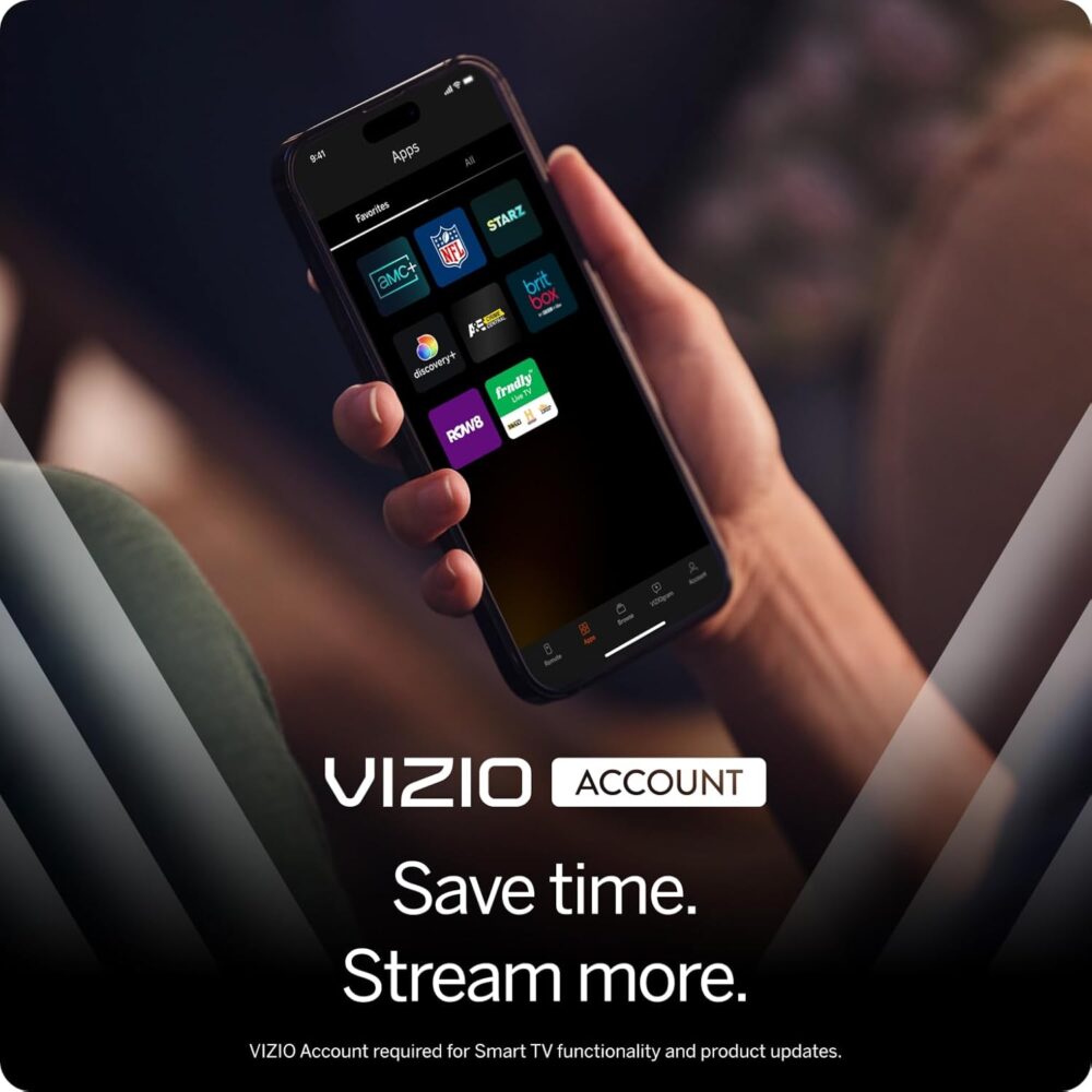 VIZIO 40-inch Full HD 1080p Smart TV with DTS Virtual: X, Alexa Compatibility, Chromecast Built-in, Bluetooth Headphone Capable (Renewed) - Image 5