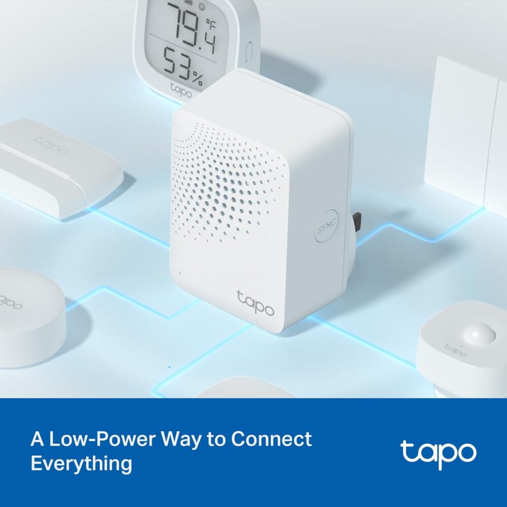 Tapo Door Sensor Starter KIT, Matter Compatible, 3X Smart Door Window Contact Sensor and 1x Smart Hub with Built-in Chime, Smart Automation, Real-Time Notification, T31 KIT - Image 5