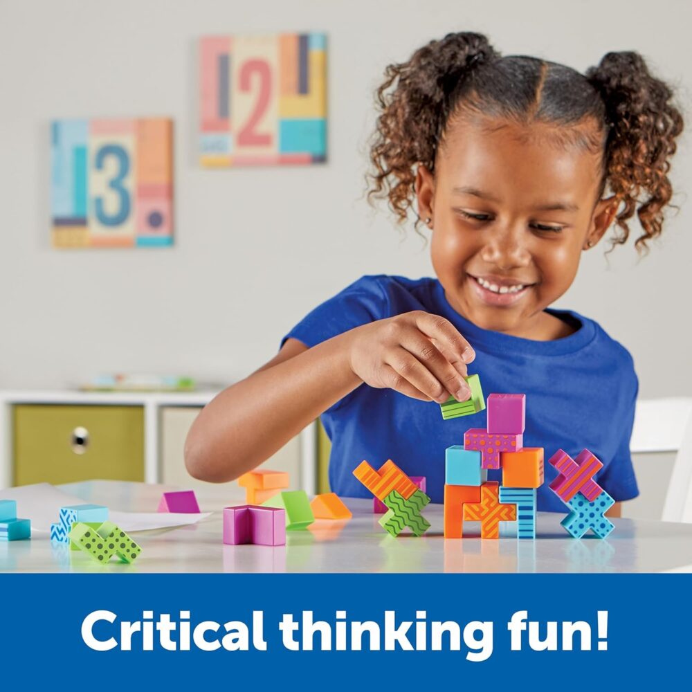 Learning Resources STEM Explorers Brainometry - 34 Pieces, Ages 5+ STEM Toys for Kids, Brain Teaser Toys and Games, Kindergarten Games,Back to School - Image 4