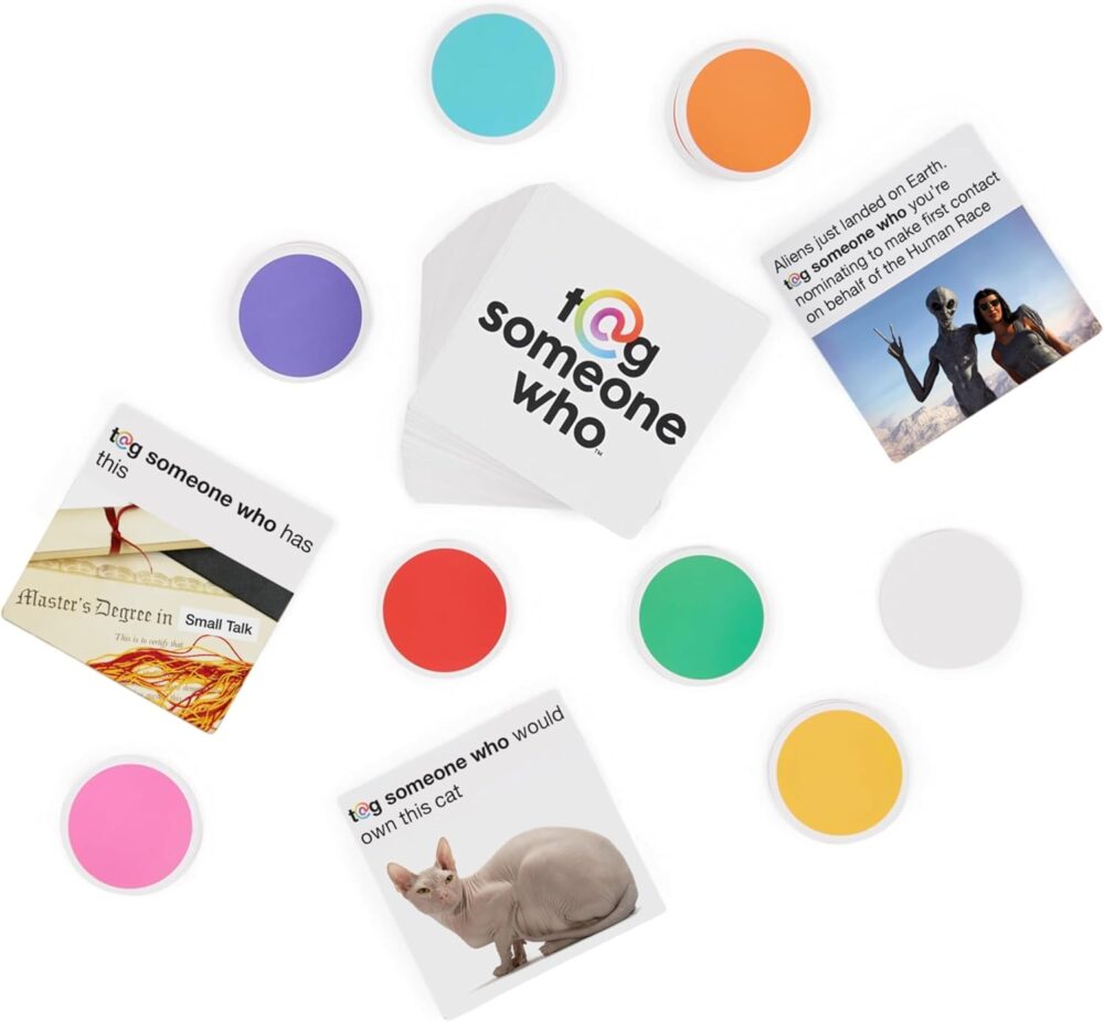 Spin Master Games, Tag Someone Who, The Viral Hit Adult Card Game, Bachelorette Party Activity, Meme Party Game, 3-8 Players, for Ages 18 & Up - Image 6
