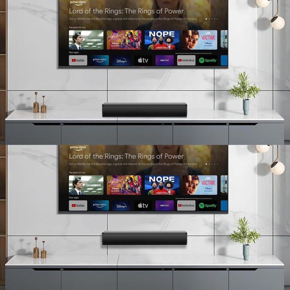 MZEIBO TV Sound Bar, Sound Bars for Smart TV Bluetooth 5.0 Soundbar 50W 17Inch Soundbars with ARC/Optical/AUX Connection Surround for Home Theater Audio TV/PC/Gaming/Projectors - Image 5