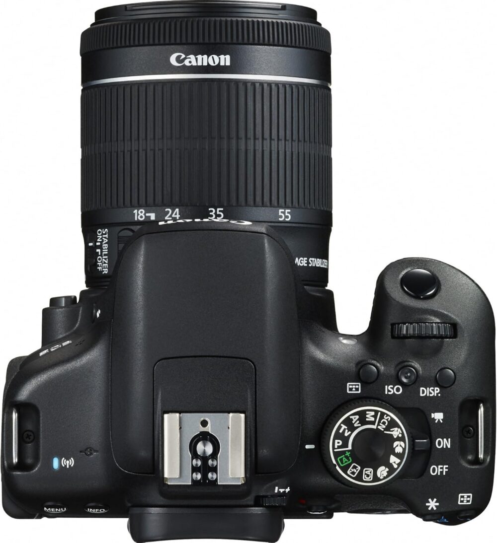 Canon EOS Rebel T6i Digital SLR with EF-S 18-55mm is STM Lens - Wi-Fi Enabled - Image 5
