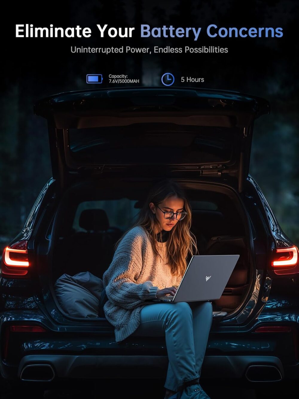 2025 Laptop, Laptop Computer with Quad-Core Processor(Up to 3.6GHz), 16GB DDR4 512GB SSD Laptop, 15.6" IPS 1080P, Metal Shell, USB3.2 - Image 6