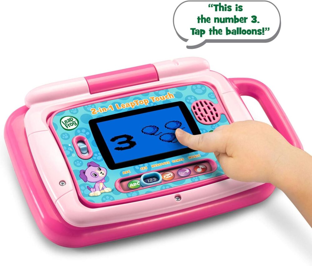 LeapFrog 2-in-1 Leaptop Touch (Frustration Free Packaging), Pink - Image 5