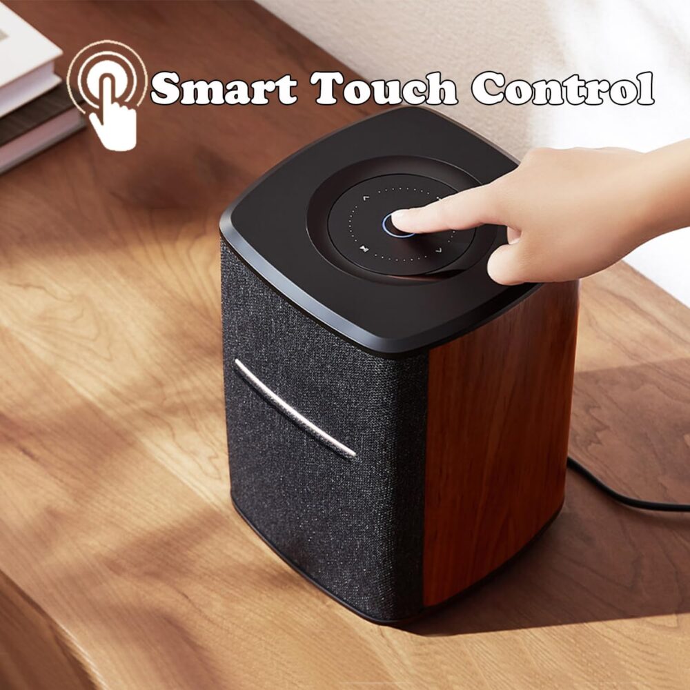 Edifier WiFi Smart Speaker Without Microphone, Works with Alexa, Supports AirPlay 2, Spotify,Tidal Connect, 40W RMS One-Piece Wi-Fi and Bluetooth Sound System, No Mic, MS50A - Image 4