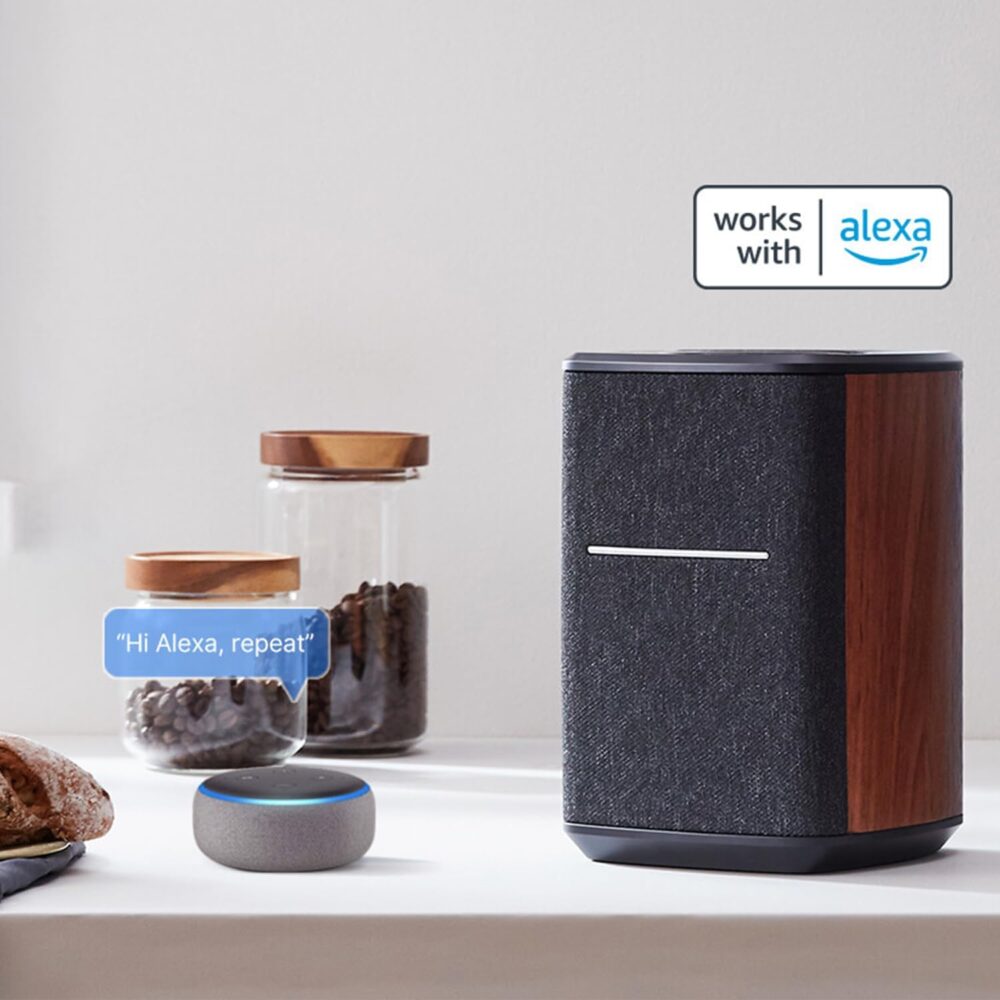 Edifier WiFi Smart Speaker Without Microphone, Works with Alexa, Supports AirPlay 2, Spotify,Tidal Connect, 40W RMS One-Piece Wi-Fi and Bluetooth Sound System, No Mic, MS50A - Image 5