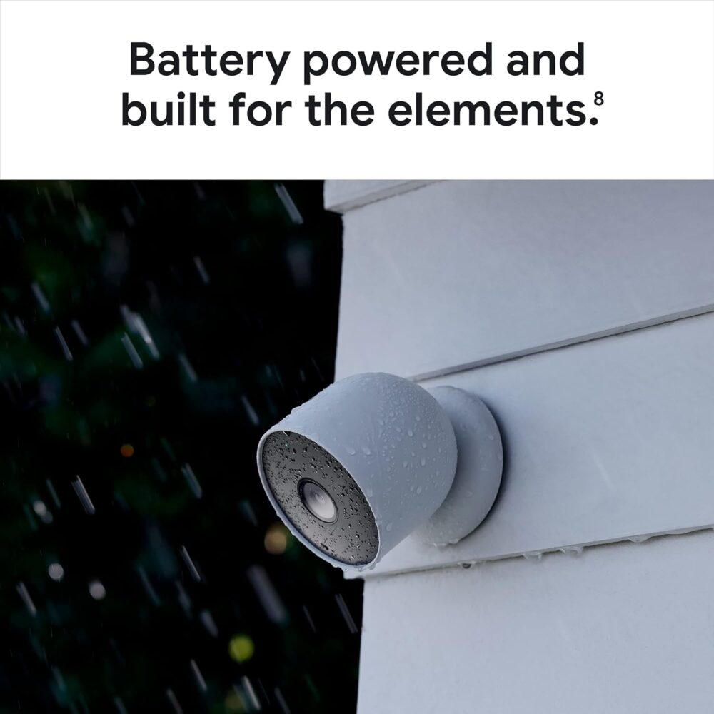 Google Nest Cam Outdoor or Indoor, Battery - 2nd Generation - 1 Pack - Image 4