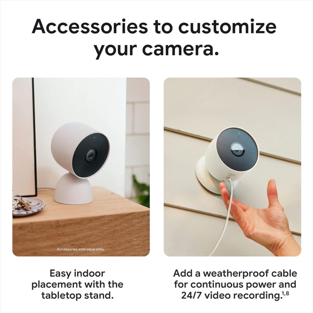 Google Nest Cam Outdoor or Indoor, Battery - 2nd Generation - 1 Pack - Image 11