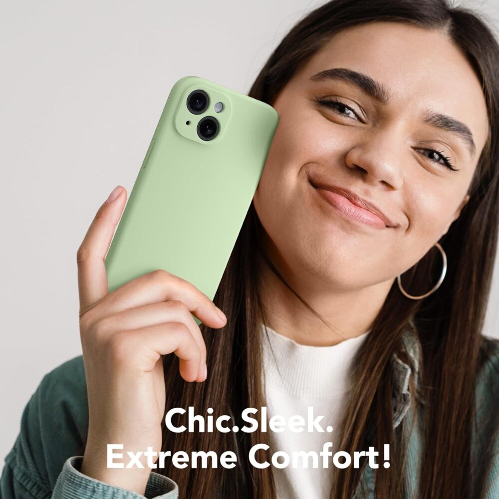 Matcha Protective Phone Case for iPhone 15 | Magnetic, Compatible with MagSafe, Screen Protector, Full Camera Protection, Silicone, Shockproof, Anti-Scratch, 6.1" - Image 8