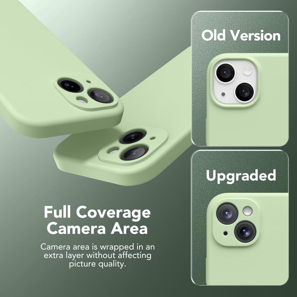 Matcha Protective Phone Case for iPhone 15 | Magnetic, Compatible with MagSafe, Screen Protector, Full Camera Protection, Silicone, Shockproof, Anti-Scratch, 6.1" - Image 9