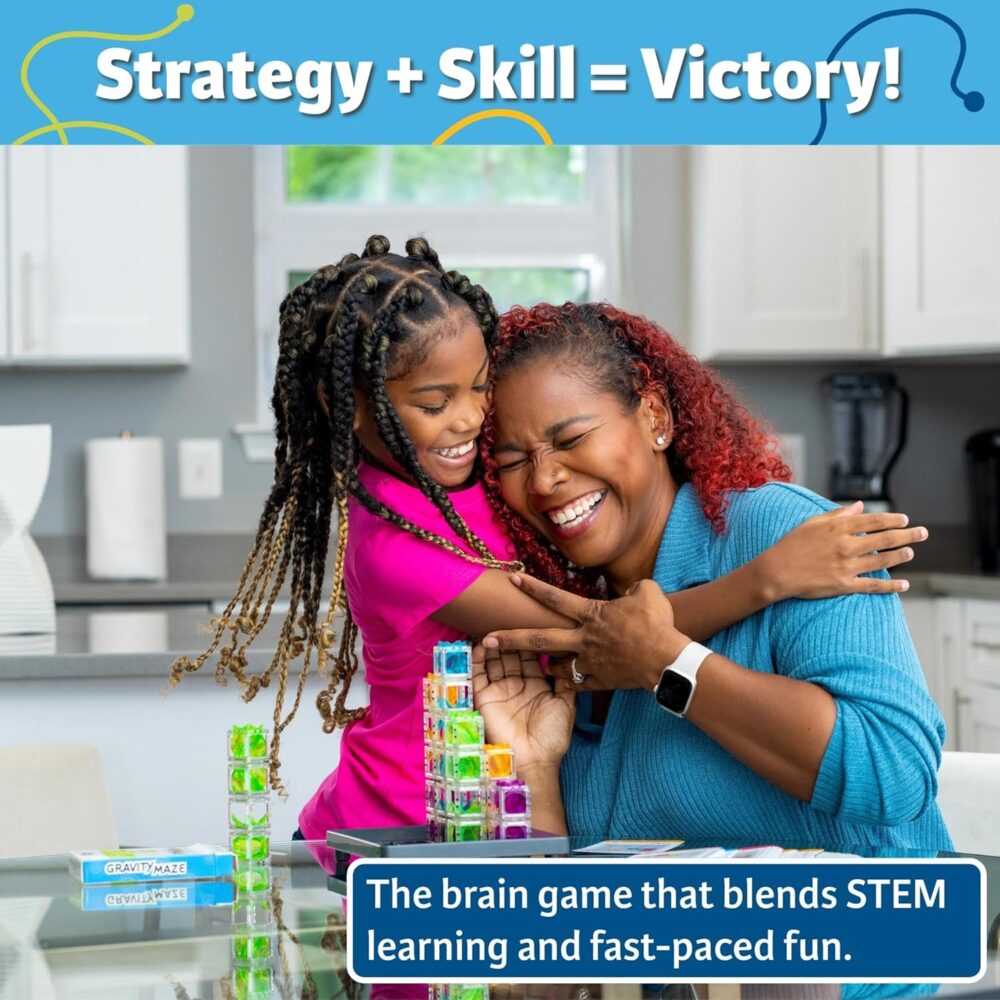 ThinkFun Gravity Maze - Falling Marble Logic Game - Challenging STEM Toy for Kids 8-12 - Gravity Marble Maze - Brain-Building Fun - Educational Gift - Boosts Critical Thinking & Problem Solving - Image 4
