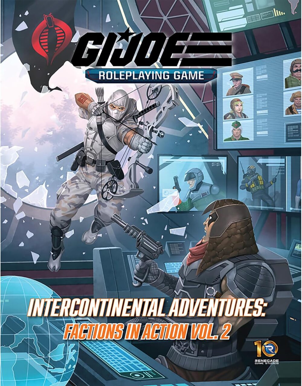 Renegade Game Studios: G.I. Joe Roleplaying Game - Intercontinental Adventures, Factions in Action Vol. 2 Sourcebook, Ages 14+, 3-6 Players - Image 3