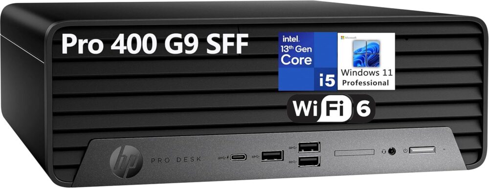 HP Prodesk 400 G9 SFF Small Form Factor Business Desktop Computer, 13th Gen Intel 14-Core i5-13500 (Beat i7-12700), 32GB DDR4 RAM, 1TB PCIe SSD, WiFi 6, Keyboard and Mouse, Windows 11 Pro, AZ-XUT - Image 7