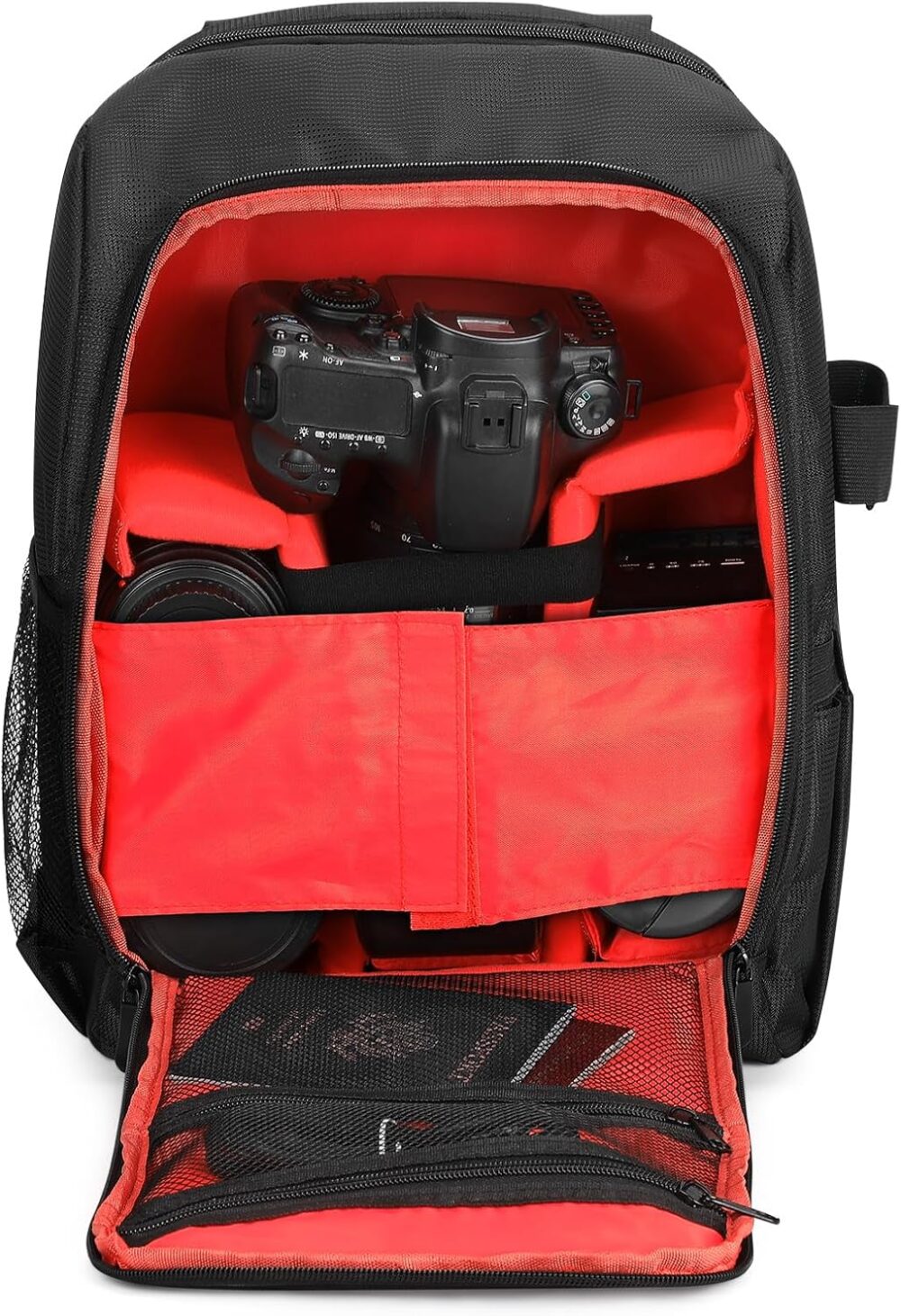 G-raphy Camera Backpack for Photographers Camera Bags DSLR SLR Backpack with Laptop Compartment for DSLR/SLR Cameras,Flashes,Lenses and other photography accessories - Image 5