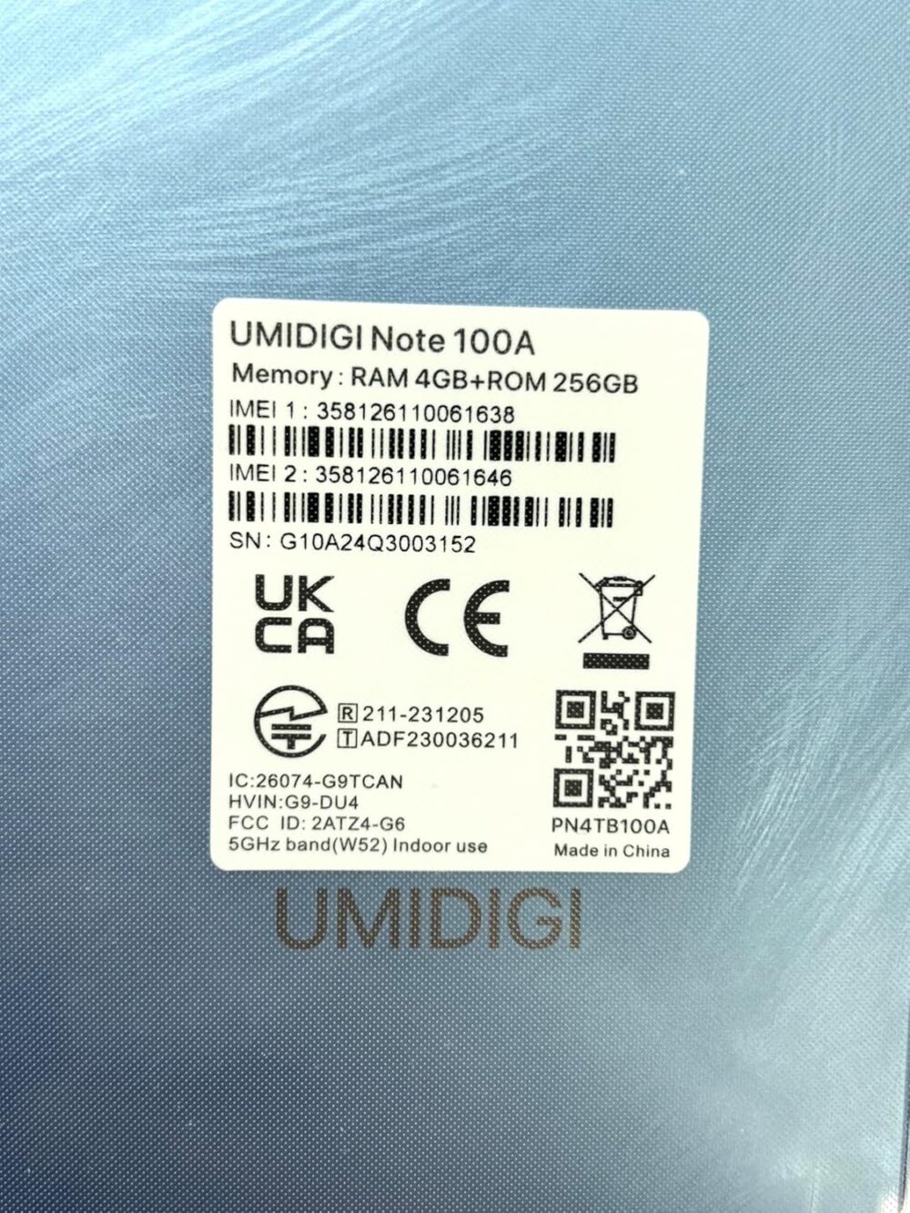 UMIDIGI Note 100A Cell Phone, 6.8" HD+ 120Hz Display Phones, Android 14 Unlocked Smartphone, 8(4+4)+256GB/1TB TF, 5000mAh Battery Andriod Phone, AI Face & Fingerprint Unlock, 4G Dual SIM, GPS,OTG - Image 8
