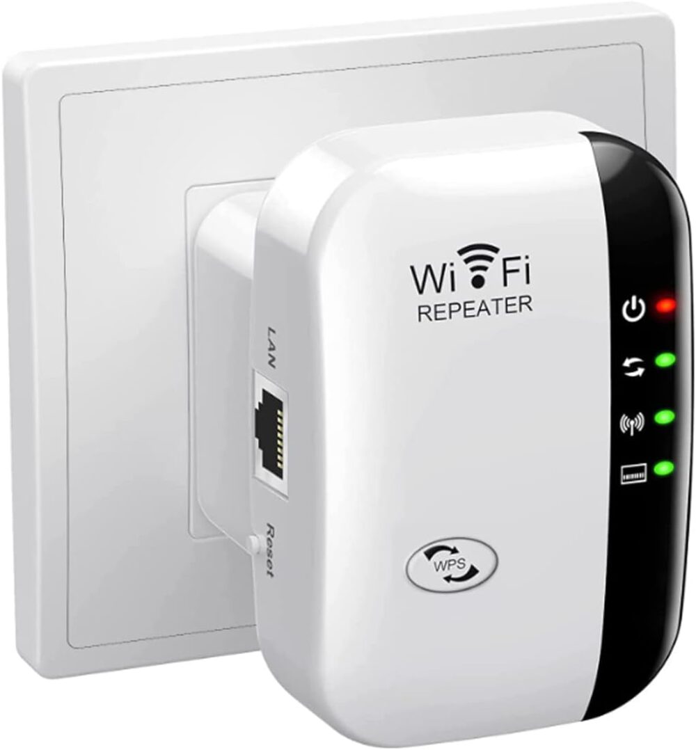 2025 WiFi Extender WiFi Range Extender, Wireless Internet Repeater, WiFi Extenders Signal Booster for Home Up to 5000 sq.ft and 45 Devices,1-Key Setup, Access Point, Alexa Compatible - Image 2