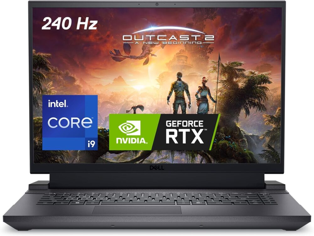 Dell G16 7630 Gaming Laptop - 16-inch QHD+ 240Hz 3ms Display, Intel Core i9-13900HX, 16GB DDR5 RAM, 1TB SSD, NVIDIA GeForce RTX 4070 8GB GDDR6, Windows 11 Home, Onsite Service - Metallic Nightshade - Image 2