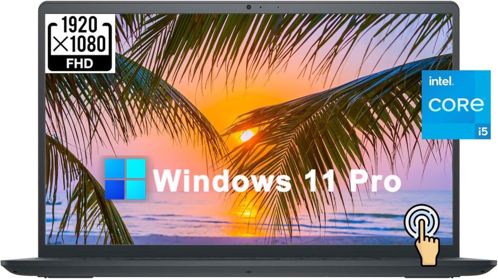Dell Inspiron 15 3000 3520 Business Laptop Computer[Windows 11 Pro], 15.6'' FHD Touchscreen, 11th Gen Intel Quad-Core i5-1135G7, 16GB RAM, 1TB PCIe SSD, Numeric Keypad, Wi-Fi, Webcam, HDMI, Black - Image 2